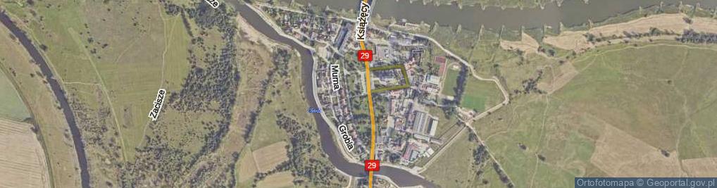 Zdjęcie satelitarne Kamienna ul.